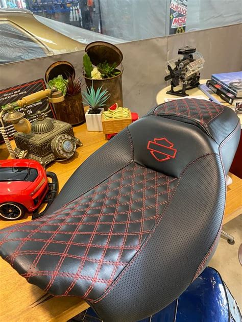 motorcycle seat upholstery near me